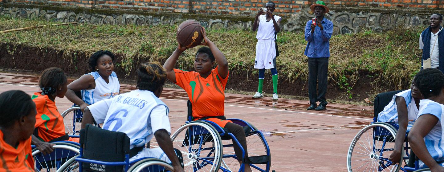 Sports personnes vivants avec handicap